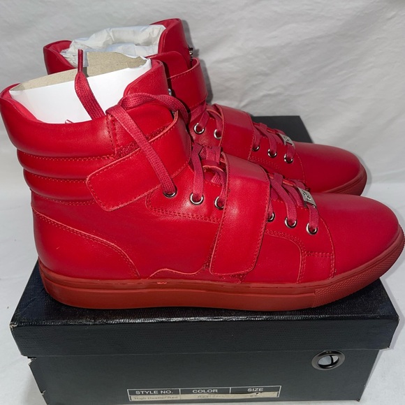 Ferrari Massari High Hustler – Men’s 8.5 – Red – NIB - Picture 1 of 5